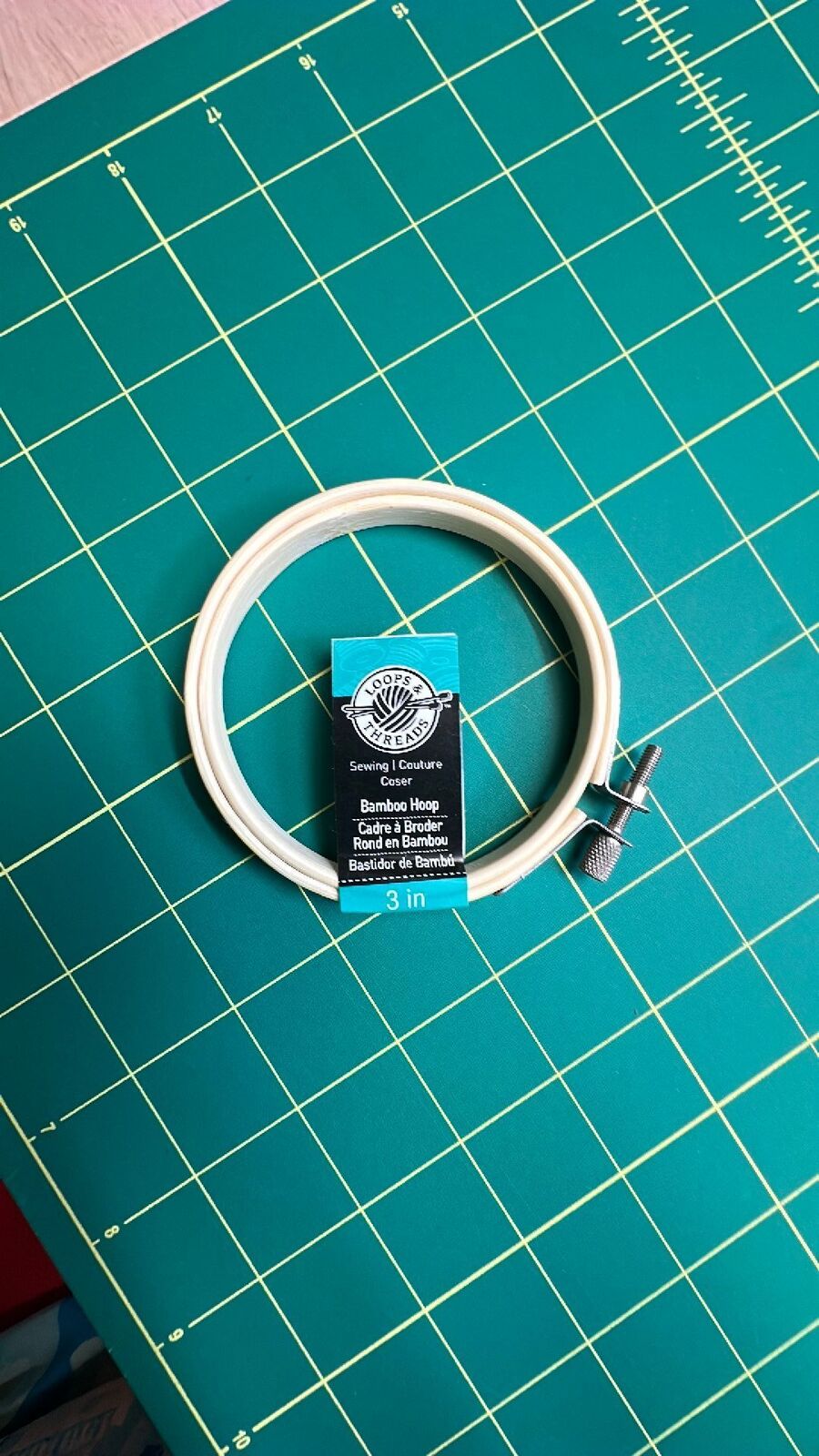 3 inch Bamboo hoop