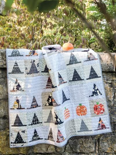 Halloween Haberdashery Quilt Pattern by Melissa Mortenson