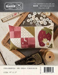 Strawberries And Cream Pincushion Wool Appliqué Pattern