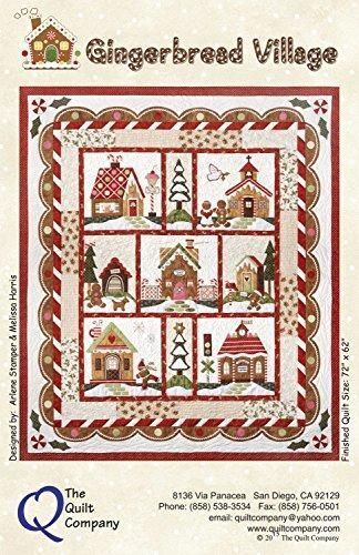 The Quilt Company Gingerbread Village 7 of 7 assembling the quilt ￼Pattern