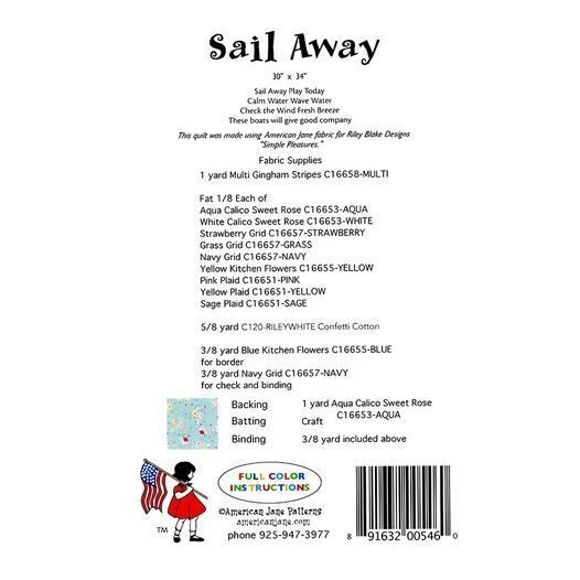 Sail away American Jane Patterns