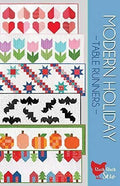 Modern Holiday Table Runners Sewing Pattern by Allison Harris from Cluck Cluck Sew