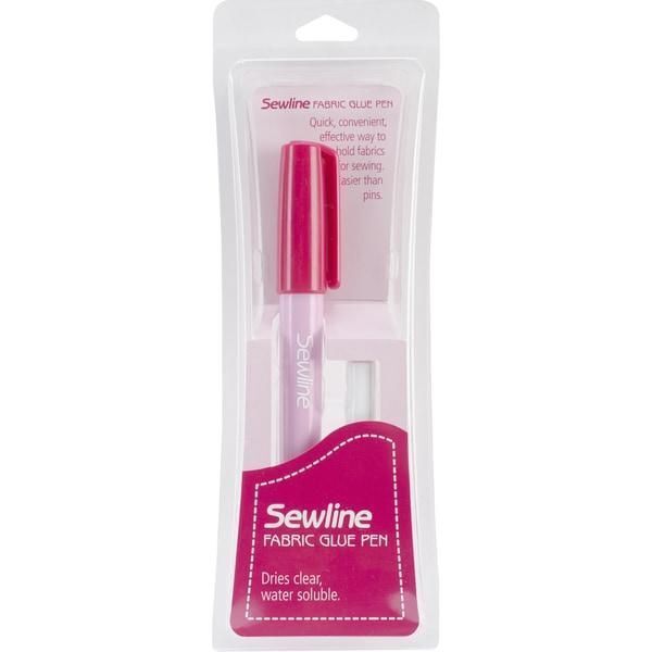 Sewline Fabric Glue Pen - Dries Clear, Water Soluble ~ Refillable