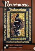 Villa Rosa Designs-Nevermore Post Card Quilt Pattern 47"x66"