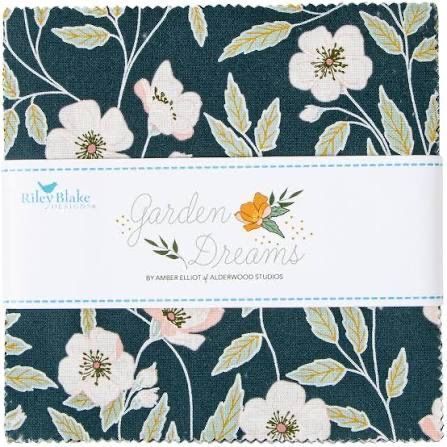 Riley Blake Garden dreams 42 piece 5 in. Square charm pack