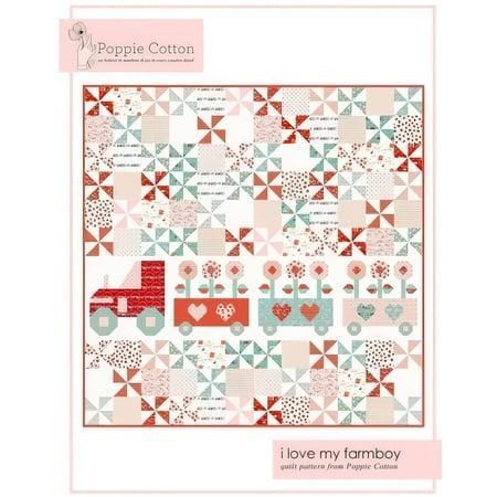 Poppie Cotton I Love My Farmboy Quilt Pattern