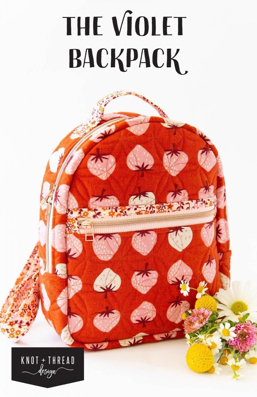 Knot & Thread Designs The Violet Backpack Pattern