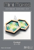 Robyn J Designs Hexagon Earrings Kit And Pattern/Euclypt (Mini Makes)