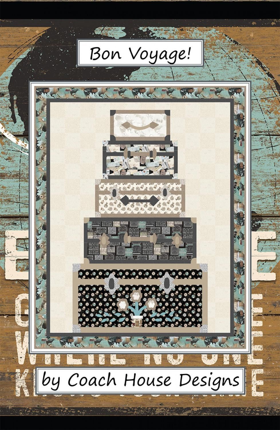 Bon Voyage! Quilt Pattern - By Coach House Designs