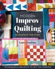 Laura Veenema Modern Improv Quilting Book (Paperback)