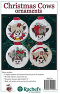 Rachels Of Greenfield Christmas Cows Ornaments Pattern