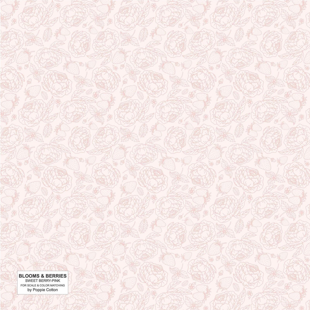Poppie Cotton FAT QUARTER BUNDLE - Blooms and Berries Fabric