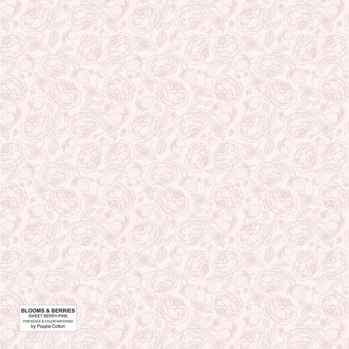 Poppie Cotton FAT QUARTER BUNDLE - Blooms and Berries Fabric