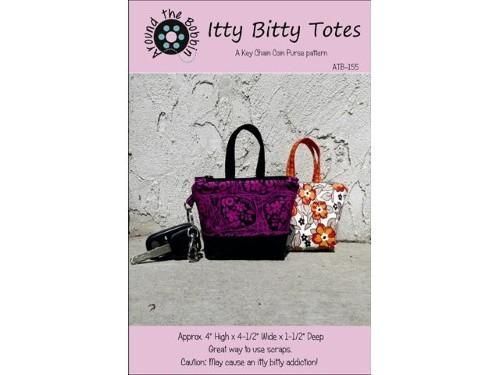 Around the Bobbin Itty Bitty Totes pattern