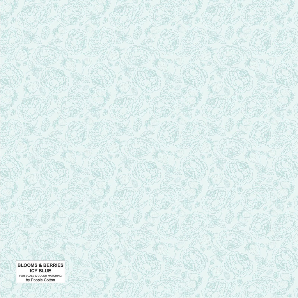 Poppie Cotton FAT QUARTER BUNDLE - Blooms and Berries Fabric