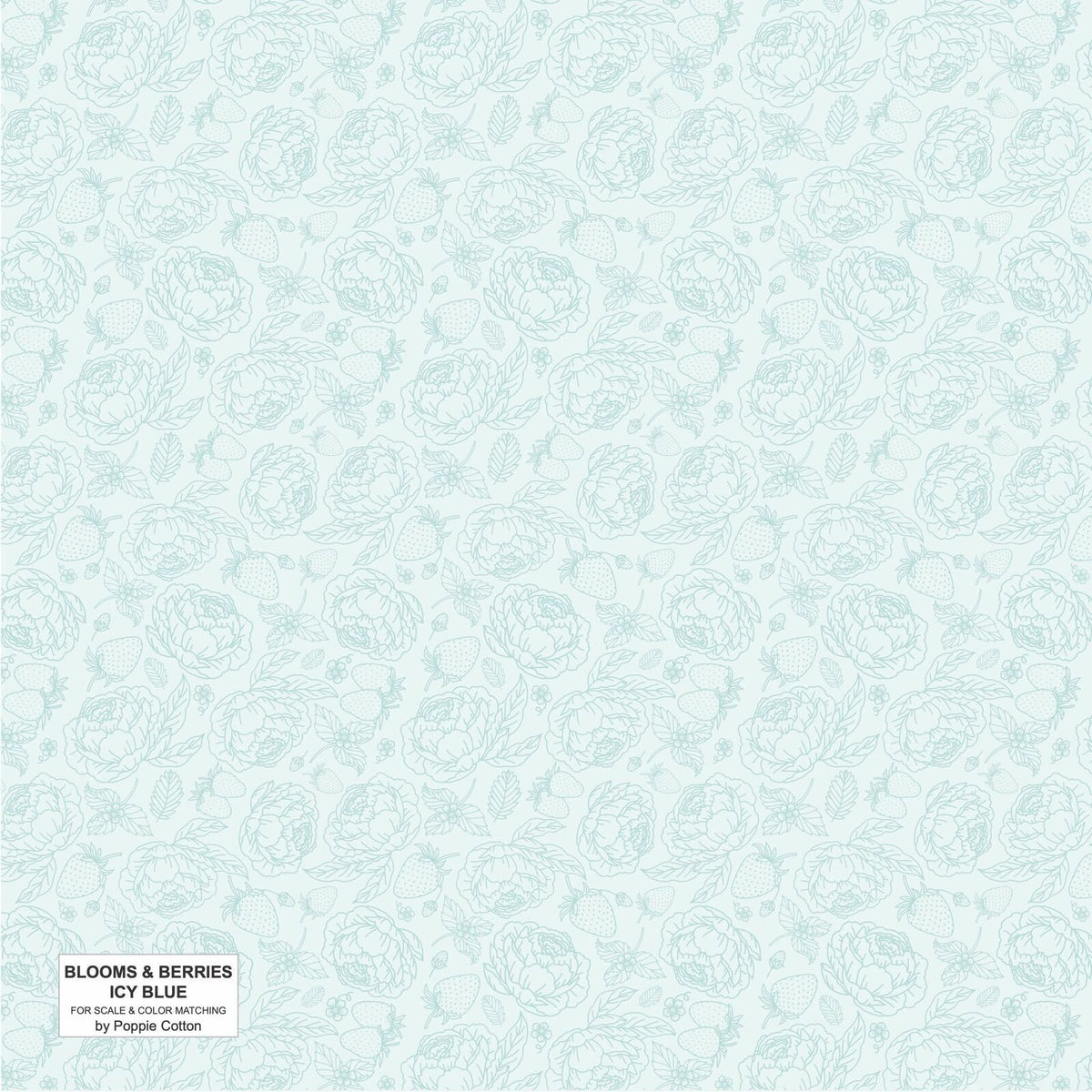 Poppie Cotton FAT QUARTER BUNDLE - Blooms and Berries Fabric