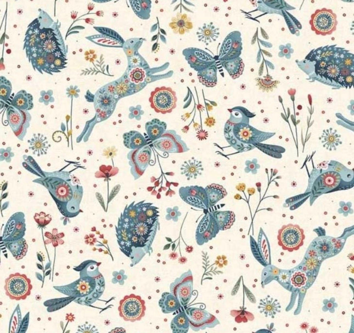 1/2 Yard Henry Glass - Norwegian Forest Fabric
