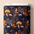 1/2 yard Cloud9 Whimsical Forest Floor Twilight Exploration - 100% Organic Cotton Fabric