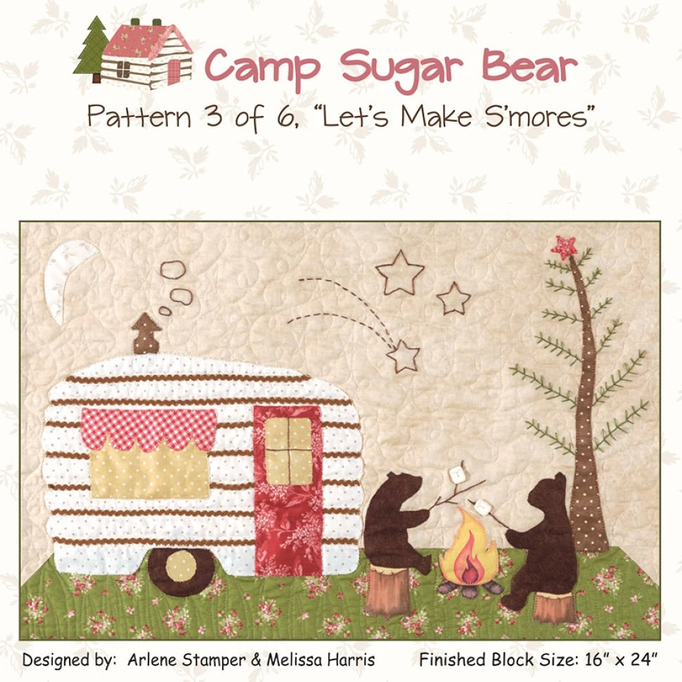 The Quilt Company Pattern 3 of 6 let’s make s’mores quilt block pattern