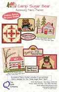 Camp Sugar Bear - Pattern Accessory Packet - 13 Pre-Printed Fabric Designs