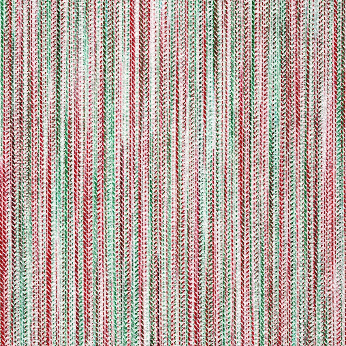 P & B Textiles 1/2 yard Holiday Woven Christmas Stripe