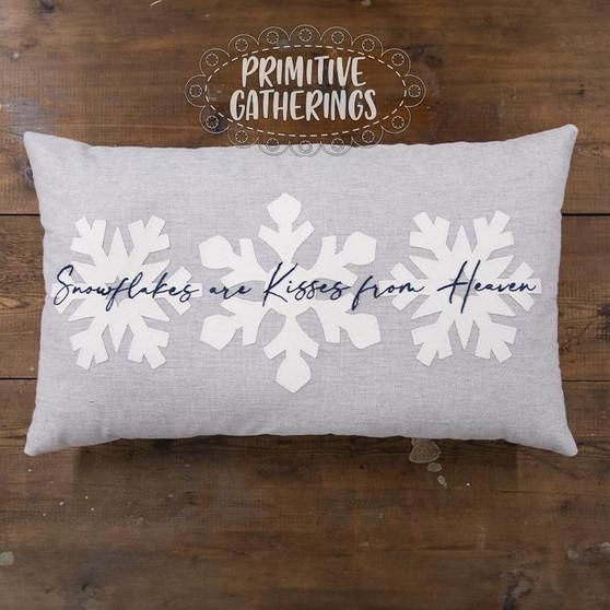 Primitive Gatherings Snowflakes Kisses Pattern Only