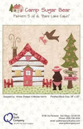 The Quilt Company Pattern 5 of 6 Bare Lake Cabin quilt block pattern
