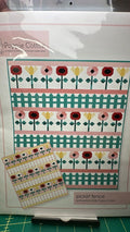 Chick-A-Doodle Doo Picket Fence Quilt Pattern By Poppie Cotton