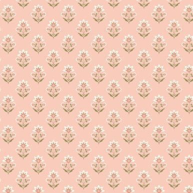 1/2 yard Cloud9 Serenity Garden Garden Bloom - 100% Organic Cotton Fabric