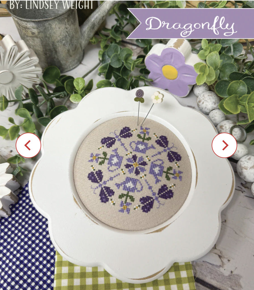 Garden Variety Dragonfly By Primrose Cottage Pattern