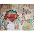 Caleb the Camel Collage Quilt Pattern by Fiberworks