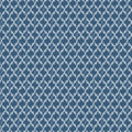 1/2 Yard Poppie Cotton Lakeland Blues- ￼Leafy Diamonds Dark Fabric