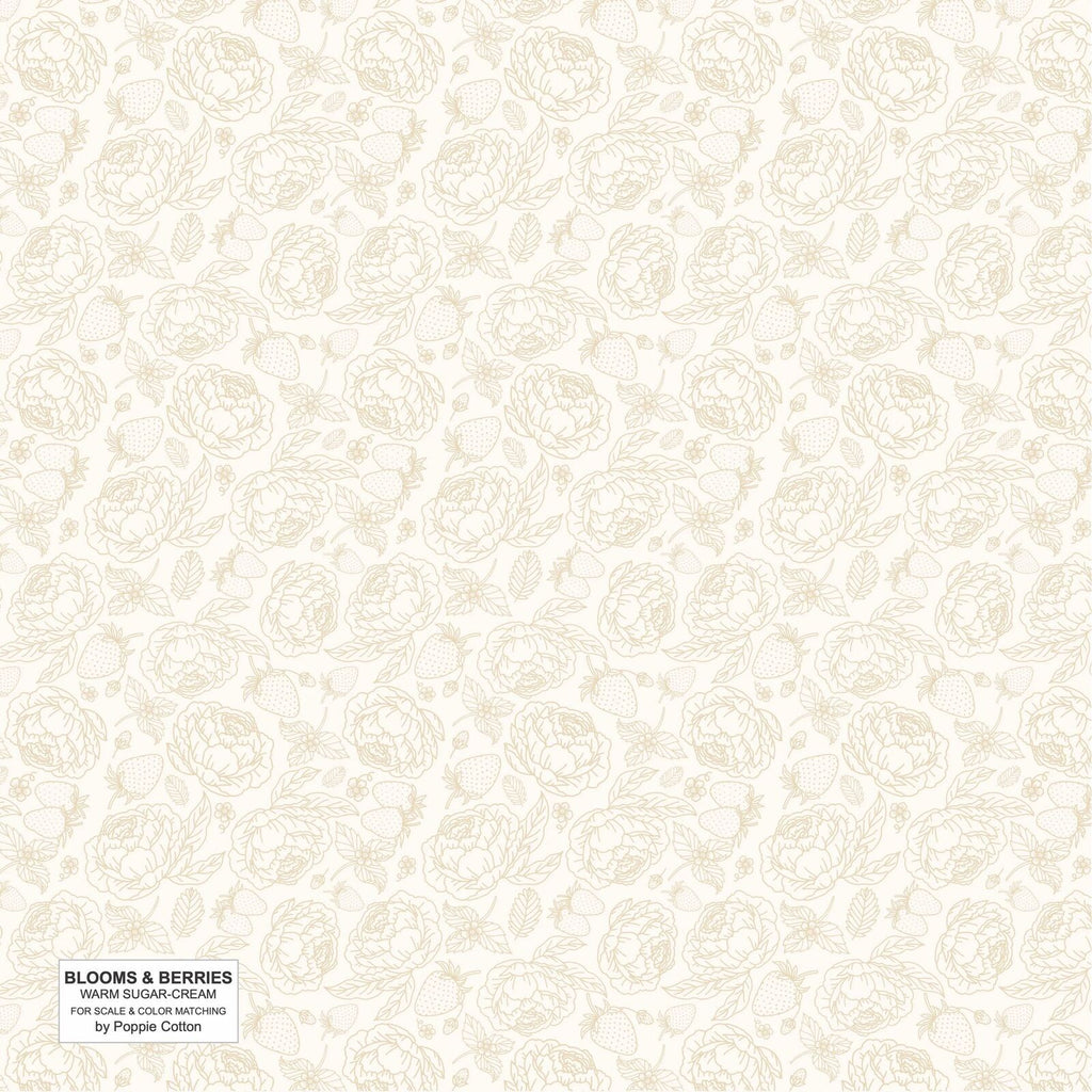 Poppie Cotton FAT QUARTER BUNDLE - Blooms and Berries Fabric
