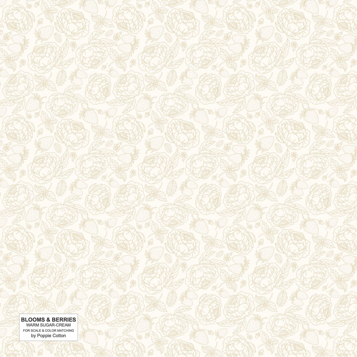 Poppie Cotton FAT QUARTER BUNDLE - Blooms and Berries Fabric