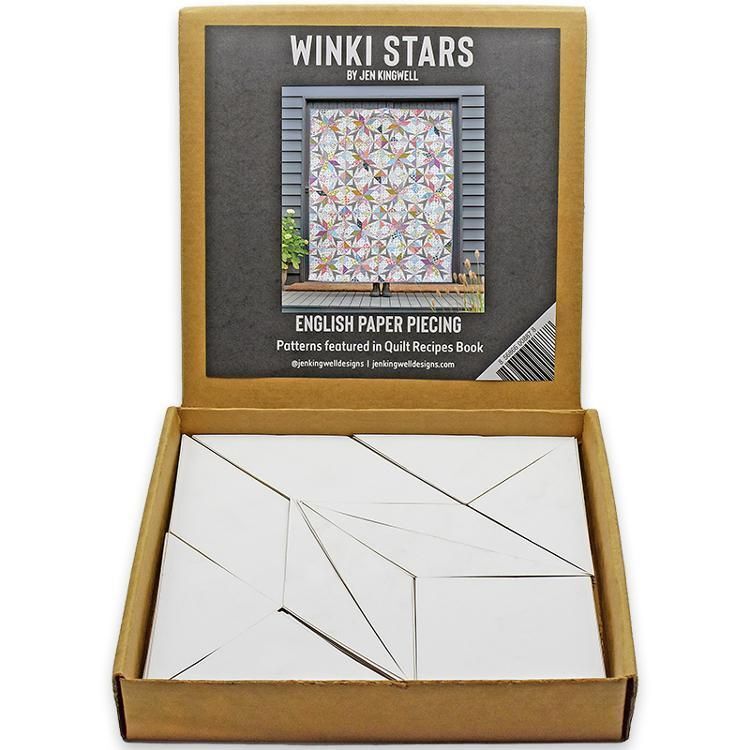 Winki Stars English Paper Piecing Papers (Jen Kingwell)