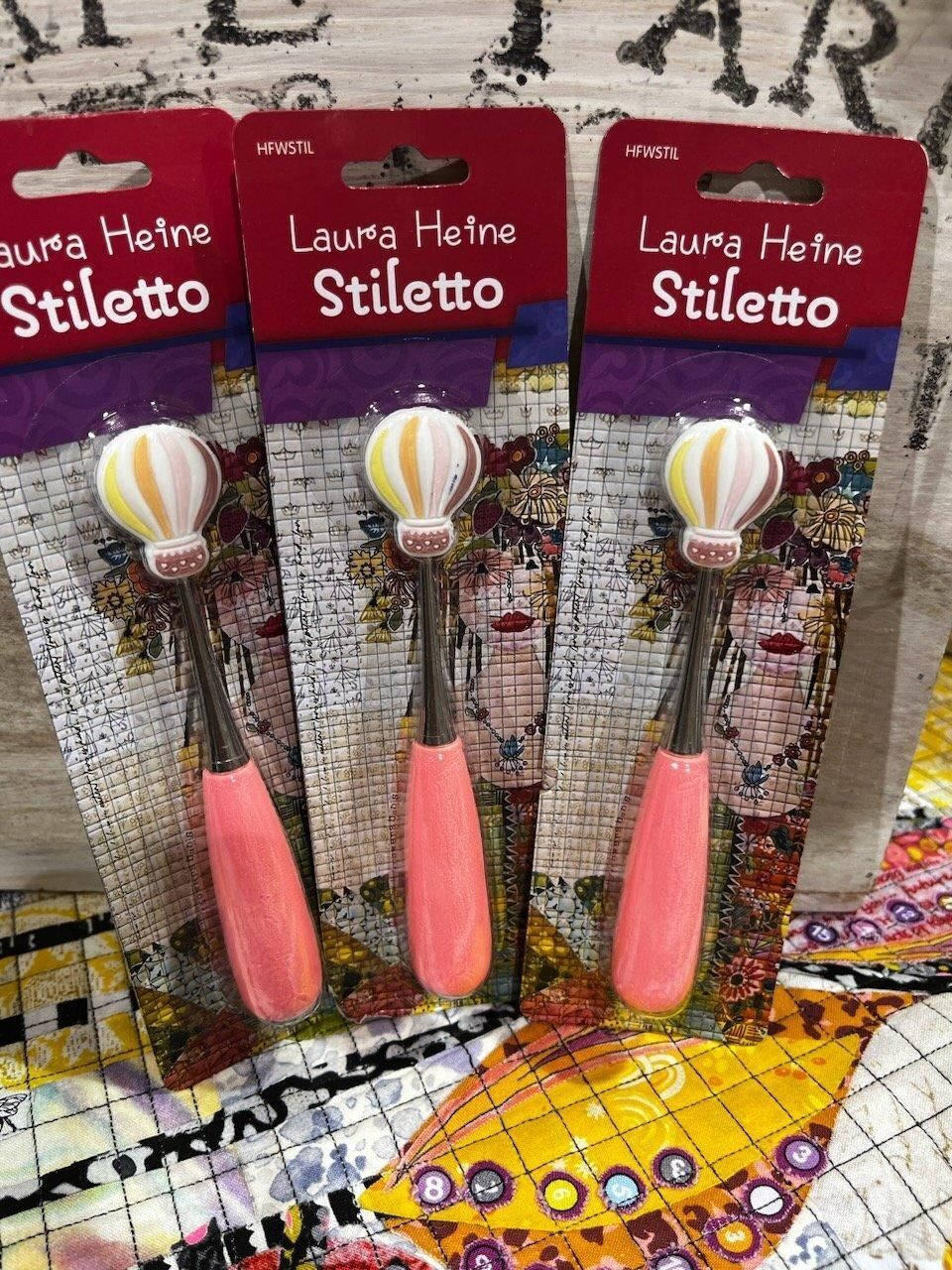 Collage Stiletto By Laura Heine