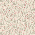 1/2 yard Dear Stella - Moon Garden Birch Scent Fabric