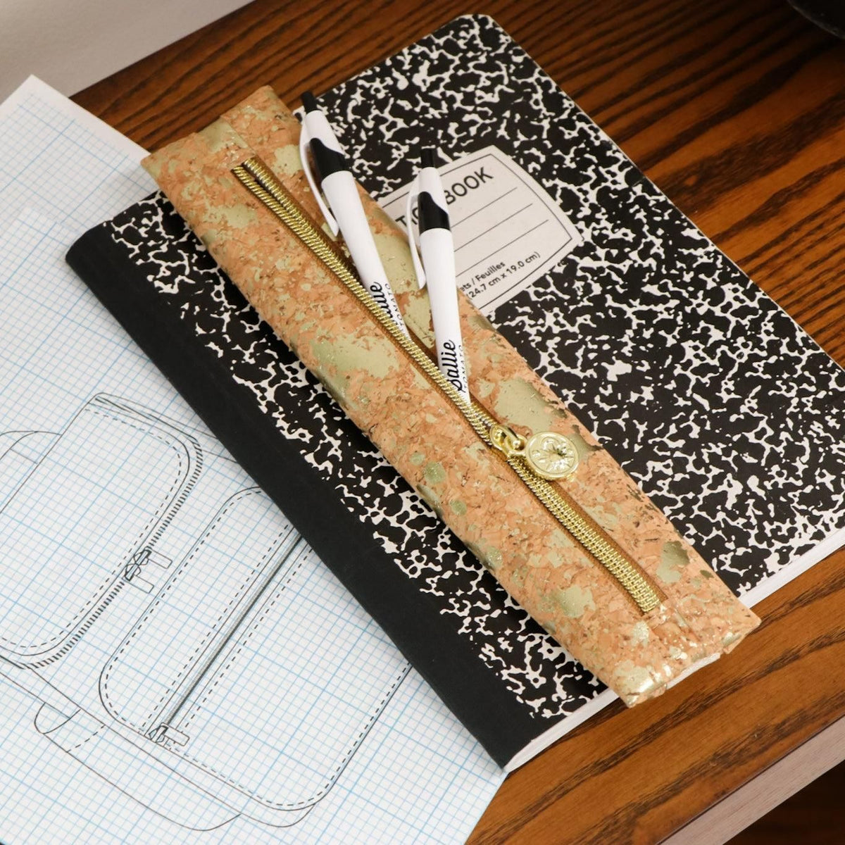 Kate Bashynski Russell Pencil Pouch Box Kit