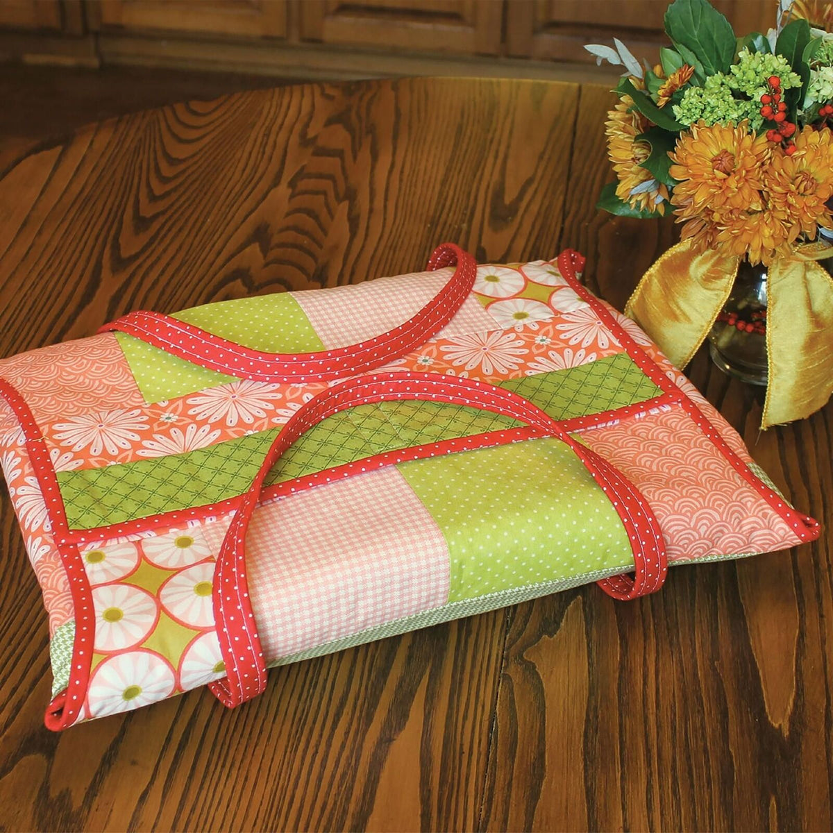 AccuQuilt - June Tailor Quilt as You Go Casserole Caddy, Natural