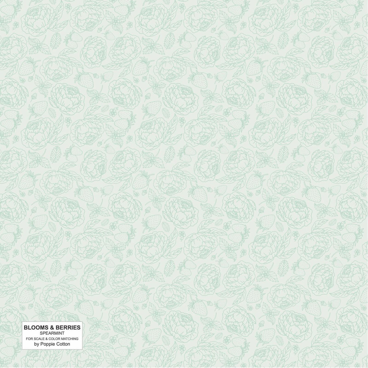 Poppie Cotton FAT QUARTER BUNDLE - Blooms and Berries Fabric